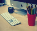 escritorio lapices